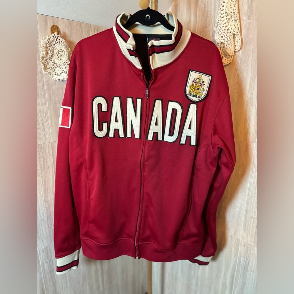 Kalson True North Canada Red Zip-Up Jacket